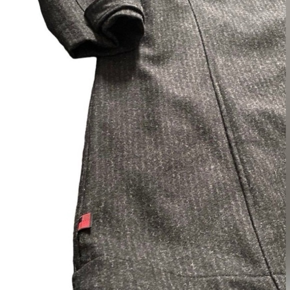 Woolrich Woman’s Grey Wool Blend Duffle Coat 2XL - Picture 6 of 12